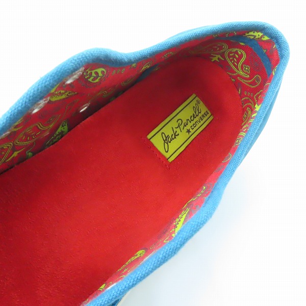 実際に弊社で買取させて頂いたCONVERSE/コンバース JACK PURCELL/ジャックパーセル VELVET スニーカー1T492/27の画像 4枚目