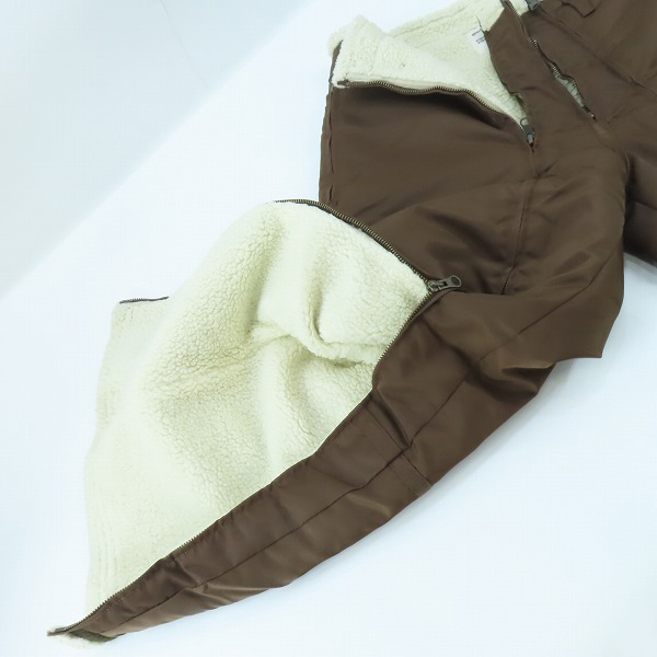 実際に弊社で買取させて頂いたGOODENOUGH/グッドイナフ 裏ボア フライトパンツ/Sの画像 3枚目