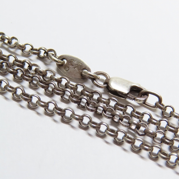 実際に弊社で買取させて頂いた(1)CHROME HEARTS/クロムハーツ ロールチェーン/ネックチェーン ネックレス/24inch