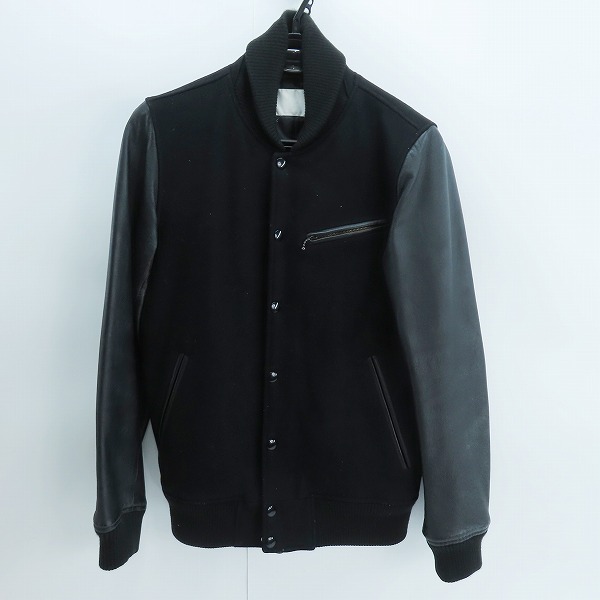 実際に弊社で買取させて頂いたURBAN RESEARCH/URiD/アーバンリサーチ  羊革/ラムレザー THERMOLITE/サーモライト 袖切替/スタジャン UM13-HN08001/L