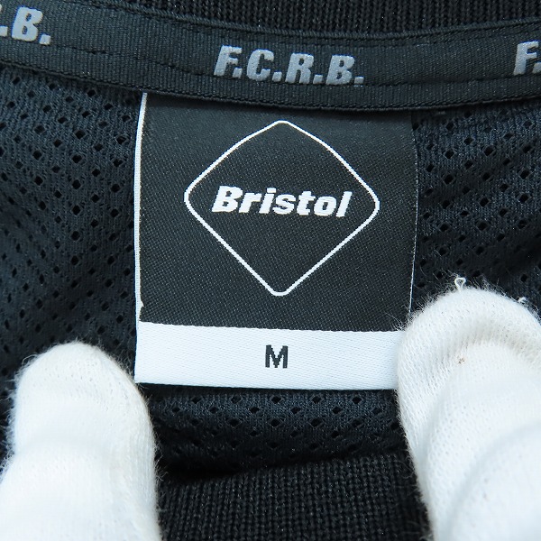 実際に弊社で買取させて頂いたF.C.Real Bristol/エフシーレアルブリストル 22AW LYCRA TRACK CREWNECK TOP/トラッククルーネックトップ FCRB-222061/Mの画像 2枚目