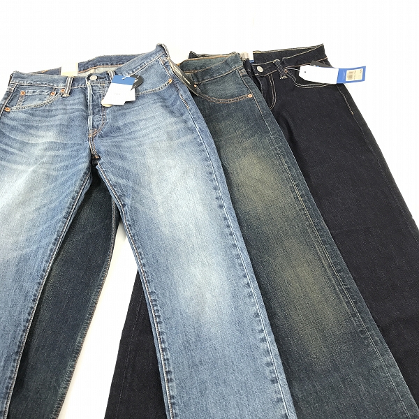 実際に弊社で買取させて頂いた【おまとめ/未使用】LEVIS/リーバイス 503/505/516/511/501 デニムパンツの画像 1枚目
