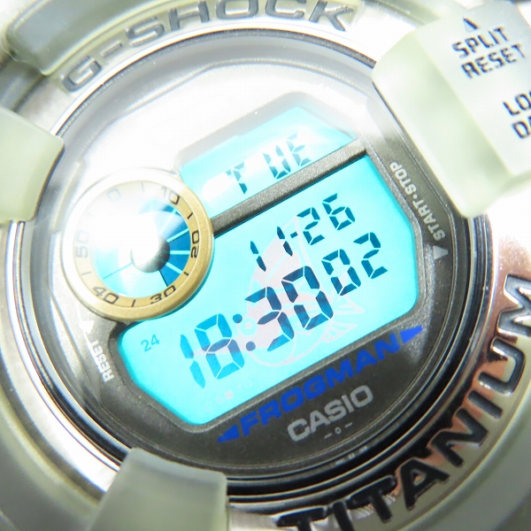 実際に弊社で買取させて頂いたG-SHOCK/Gショック FROGMAN/フロッグマン アメリカズカップ DW-8200AC-8Tの画像 4枚目