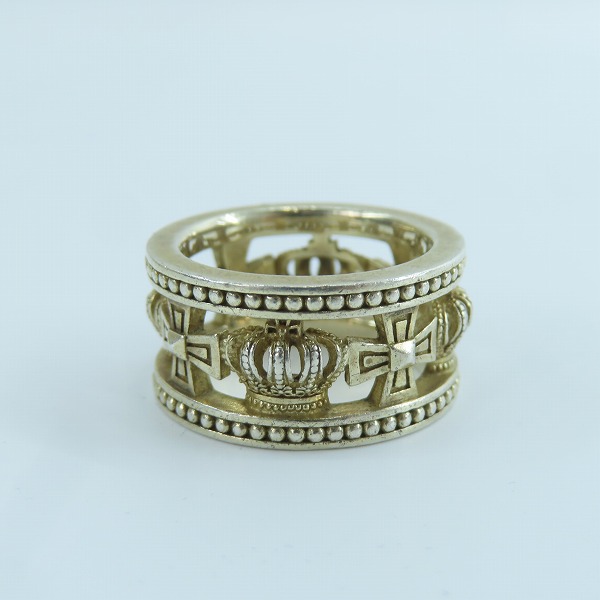 実際に弊社で買取させて頂いたJustin Davis/ジャスティンデイビス MEDIEVAL WEDDING BAND RING/メディバル ウェディング バンド リング 16-17号の画像 2枚目