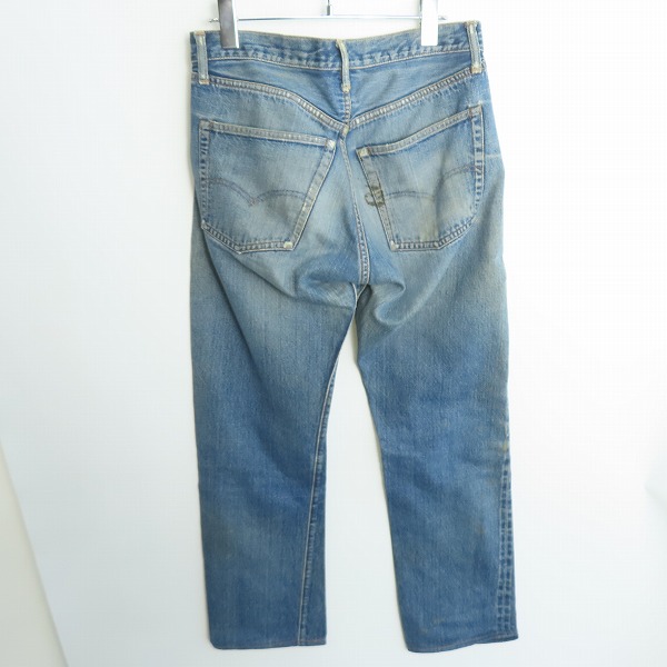 実際に弊社で買取させて頂いたLEVI'S/リーバイス ヴィンテージ 501 66前期 ボタン裏刻印6/点々 ボタンフライデニムパンツの画像 1枚目