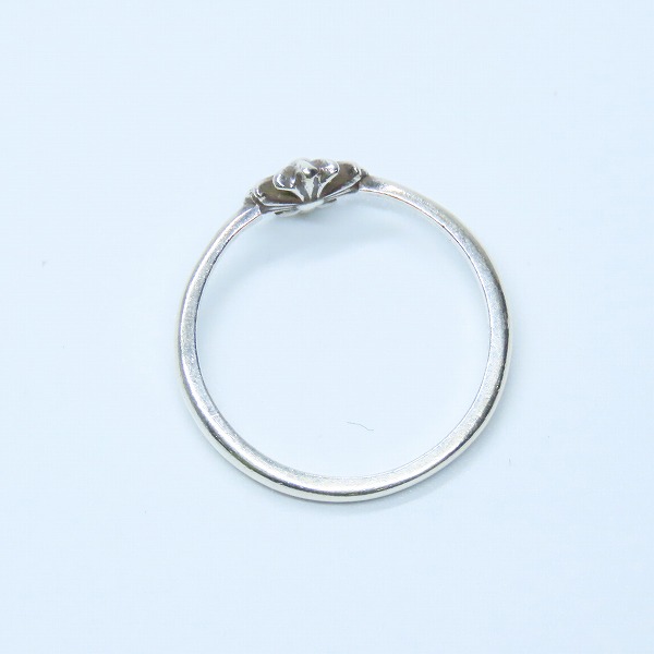 実際に弊社で買取させて頂いたCHROME HEARTS/クロムハーツ バブルガムリング ｗ/CHプラス 12号の画像 5枚目