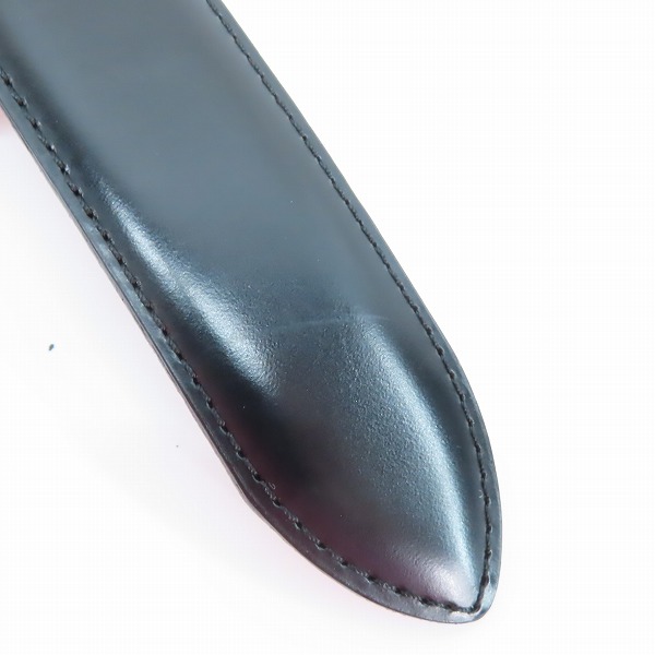 実際に弊社で買取させて頂いたREGAL/リーガル レザーベルト ブラックの画像 6枚目