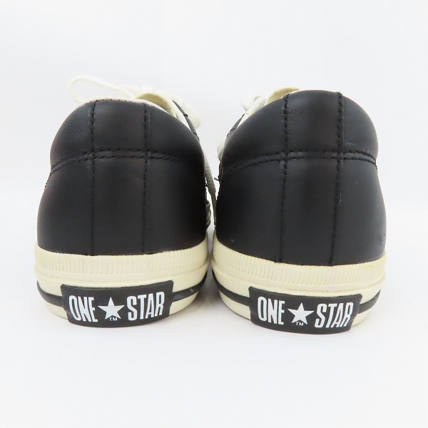 実際に弊社で買取させて頂いた【観賞用】CONVERSE/コンバース ONE STAR/ワンスター ブラック 赤タグ/26.5の画像 1枚目