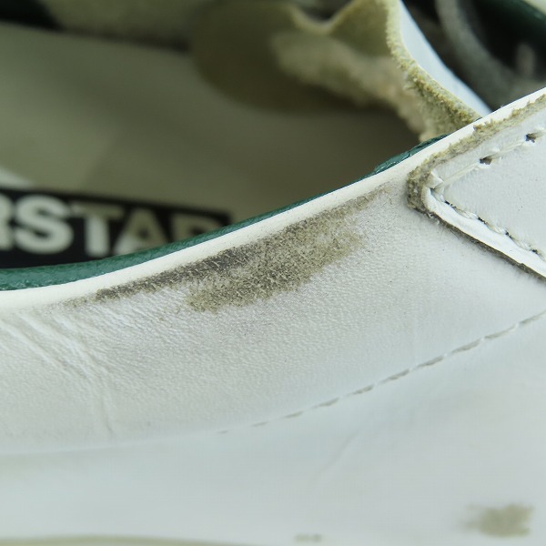 実際に弊社で買取させて頂いたGOLDEN GOOSE/ゴールデングース SUPERSTAR/スーパースター ローカットスニーカー 45の画像 8枚目