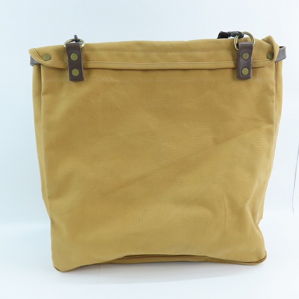 実際に弊社で買取させて頂いたPORTER/ポーター レザー×キャンバス ショルダーバッグの画像 1枚目