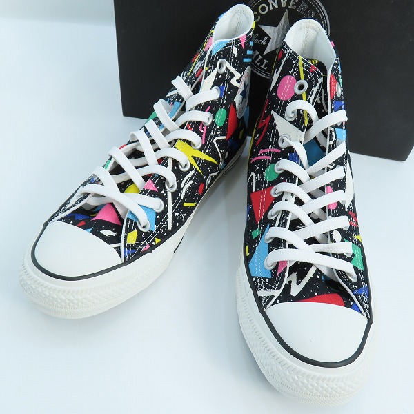 実際に弊社で買取させて頂いたCONVERSE/コンバース ALL STAR 100/オールスター 100 GEOMETRIC HI/ジオメトリック ハイ 1SC086/26.5