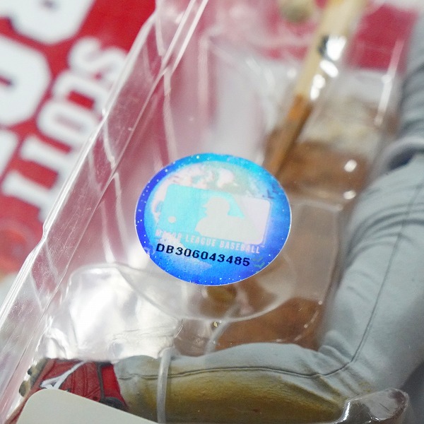 実際に弊社で買取させて頂いた【未開封】McFARLANE TOYS/マクファーレントイズ セントルイス・カージナルス #27 SCOTT ROLEN スコット・ローレン フィギュアの画像 4枚目