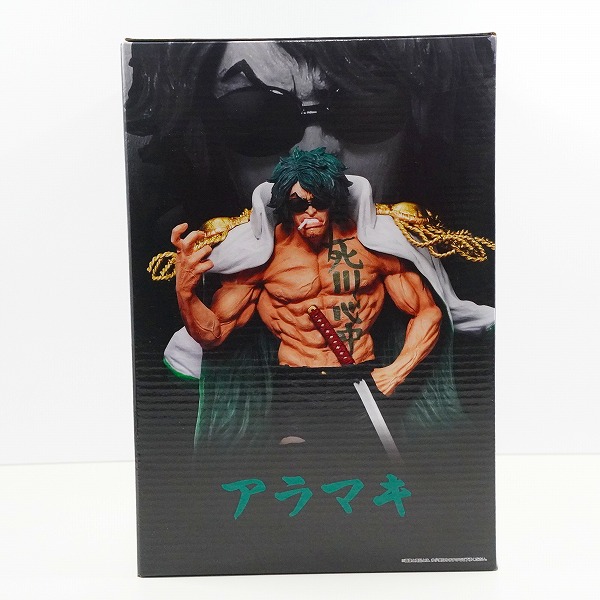 実際に弊社で買取させて頂いた【未開封】BANDAI SPIRITS/バンダイスピリッツ 一番くじ ワンピース 絶対的正義 D賞 アラマキ MASTERLISE EXPIECE フィギュアの画像 3枚目