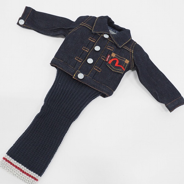 実際に弊社で買取させて頂いたEVISU GOLF/エヴィスゴルフ/エビス デニムジャケット型 ドライバー/1w用ヘッドカバー