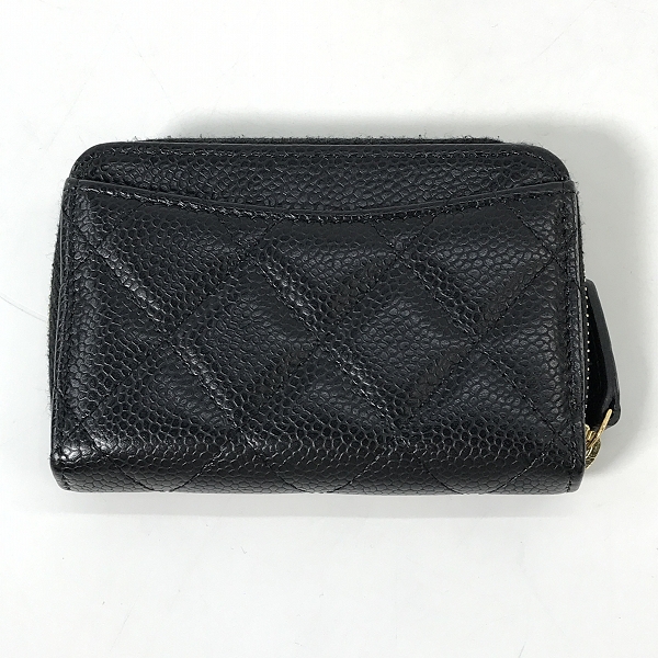 実際に弊社で買取させて頂いたCHANEL/シャネル マトラッセ キャビアスキン コインケースの画像 1枚目