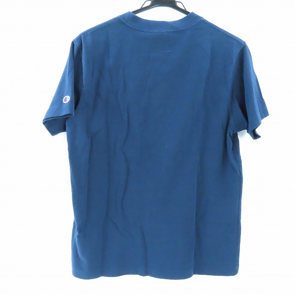 実際に弊社で買取させて頂いたRHC Ron Herman×Champion/ロンハーマン×チャンピオン ロゴ Tシャツ ネイビー C3-E118/Mの画像 1枚目