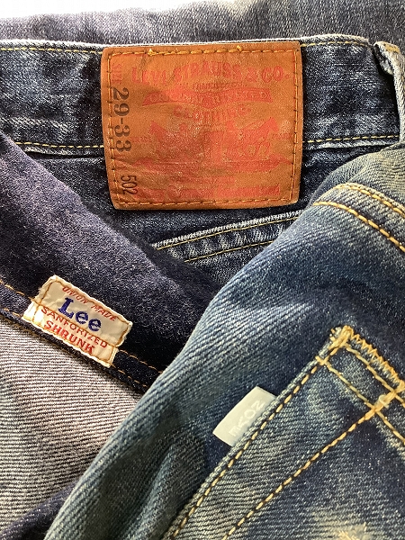 実際に弊社で買取させて頂いた【おまとめ】NOVE/ノーヴェ Levi’s/ リーバイス LEE/リー  他  デニムパンツ/デニムシャツ  等 の画像 1枚目
