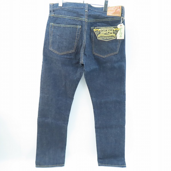 実際に弊社で買取させて頂いた【未使用】SUGAR CANE/シュガーケーン 2021モデル スタンダード デニムパンツ SC42021/W32L30の画像 1枚目