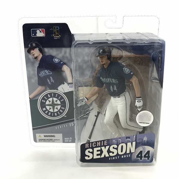 実際に弊社で買取させて頂いた【未開封】McFARLANE TOYS/マクファーレントイズ シアトル・マリナーズ #44 RICHIE SEXSON フィギュア