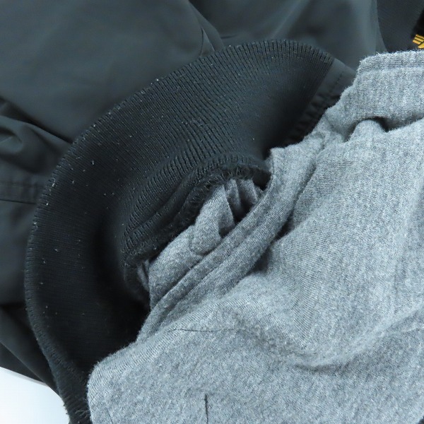 実際に弊社で買取させて頂いたALPHA INDUSTRIES/アルファインダストリーズ MA-1 フライトジャケット TA1450-001/Lの画像 6枚目