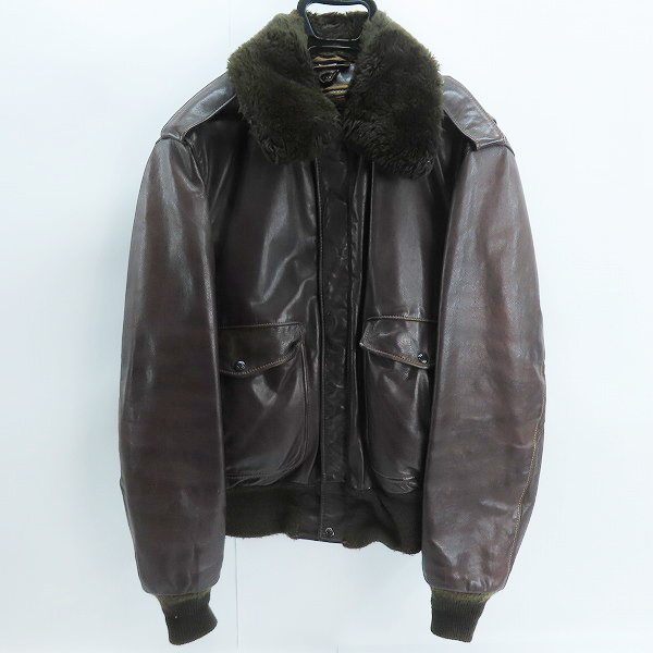 実際に弊社で買取させて頂いたSchott/ショット G-1タイプ ボアライナー付き ミリタリー ジャケット/44