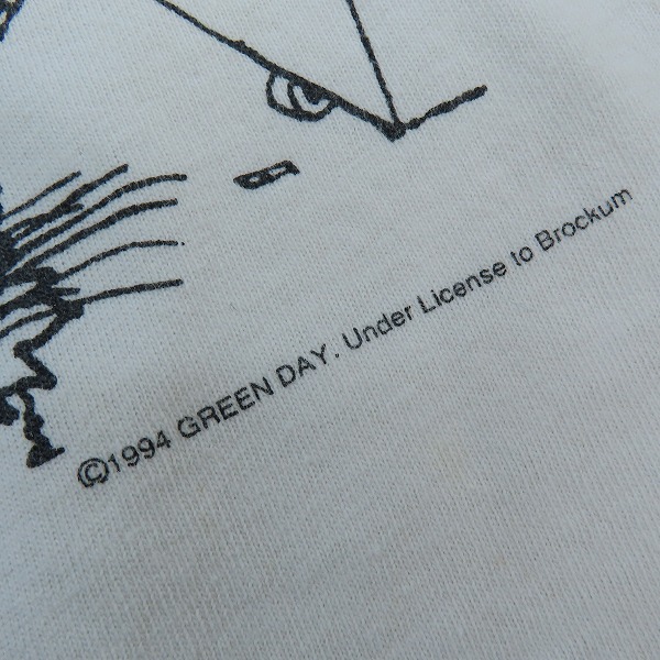 実際に弊社で買取させて頂いたGREEN DAY/グリーンデイ 90s ヴィンテージ シャツ XLの画像 8枚目