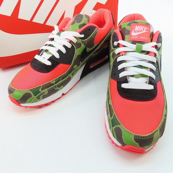 実際に弊社で買取させて頂いたNIKE×atmos/ナイキ×アトモス AIR MAX 90 SP REVERSE DUCK CAMO/リバース ダック カモ CW6024-600/29