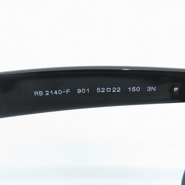 実際に弊社で買取させて頂いたRay-Ban/レイバン WAYFARER/ウェイファーラー サングラス RB2140-Fの画像 4枚目