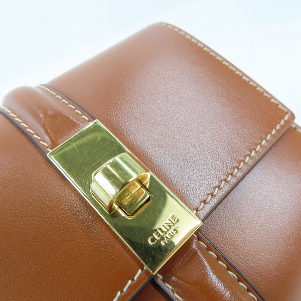 実際に弊社で買取させて頂いたCELINE/セリーヌ スモールトリフォールドウォレット 16/コンパクトウォレット 10F523の画像 8枚目