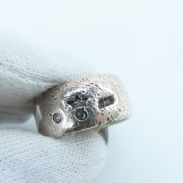 実際に弊社で買取させて頂いた【ギャラ付】Gabor/ガボール シングルスカルリング 18.5-19.5号の画像 6枚目