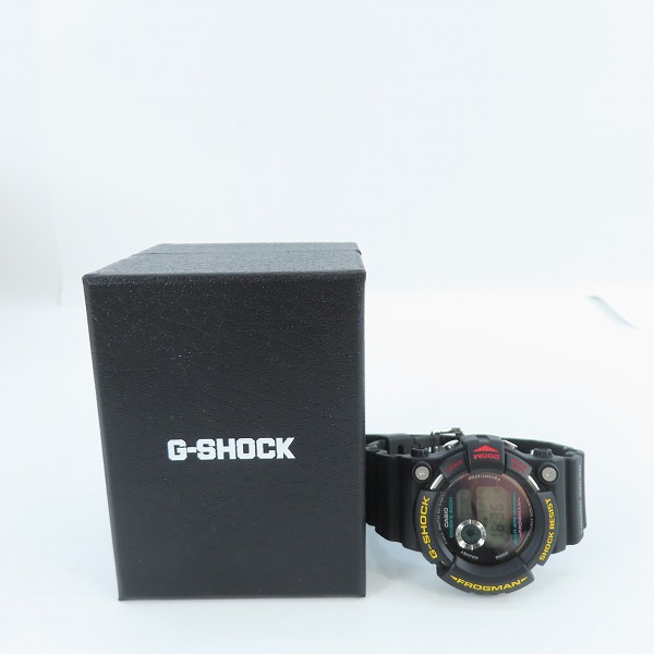 実際に弊社で買取させて頂いたG-SHOCK/G-ショック FROGMAN/フロッグマン タフソーラー スクリューバック GW-200-2JFの画像 6枚目