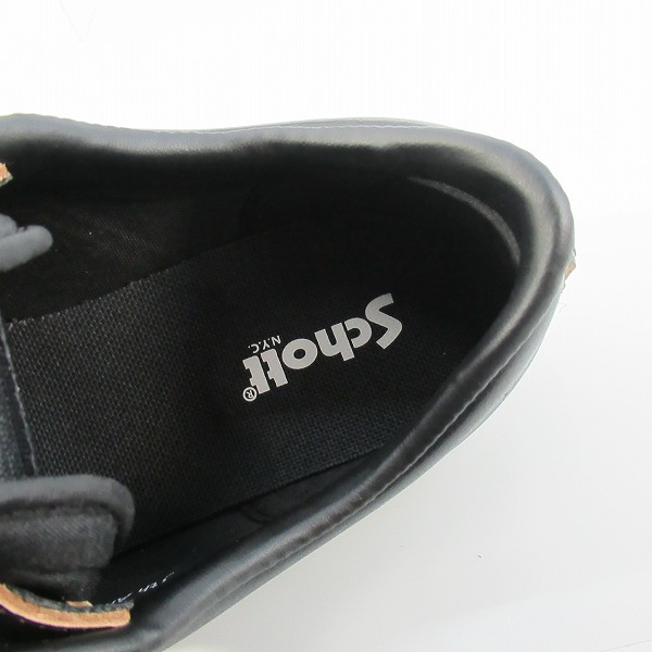 実際に弊社で買取させて頂いたCONVERSE × Shott/コンバース×ショット ONE STAR Z Schott/ワンスター Z ショット 1SE190 ブラック/27.5の画像 4枚目