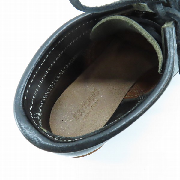 実際に弊社で買取させて頂いたzerrows/ゼローズ レザー Standard Boots/スタンダードブーツ 018/8.5の画像 4枚目