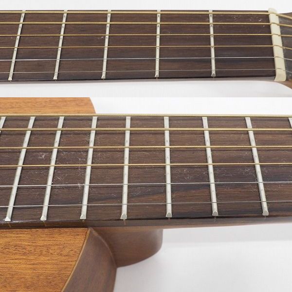 実際に弊社で買取させて頂いた★Aria/アリア ASA-18 N ミニアコースティックギター/アコギ ソフトケース付の画像 3枚目