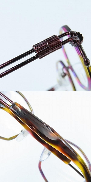 実際に弊社で買取させて頂いた(1)Less than human/レスザンヒューマン メガネフレーム アイウェア 88541の画像 7枚目