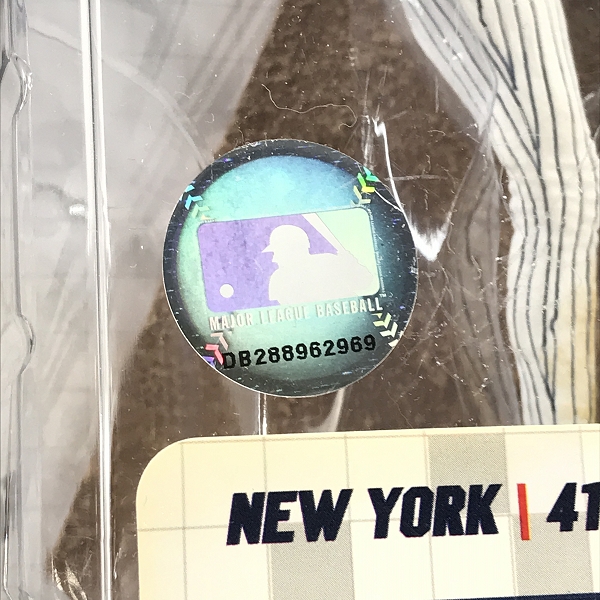 実際に弊社で買取させて頂いた【未開封】McFARLANE TOYS/マクファーレントイズ ニューヨーク・ヤンキース #41 RANDY JOHNSON フィギュアの画像 5枚目