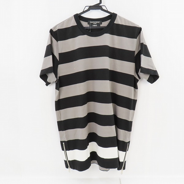 実際に弊社で買取させて頂いた【未使用】mastermind JAPAN ×A-GIRL'S/マスターマインド ×エイガールズ 裾ジップTシャツ 16SSMM-TS30-011-6/L