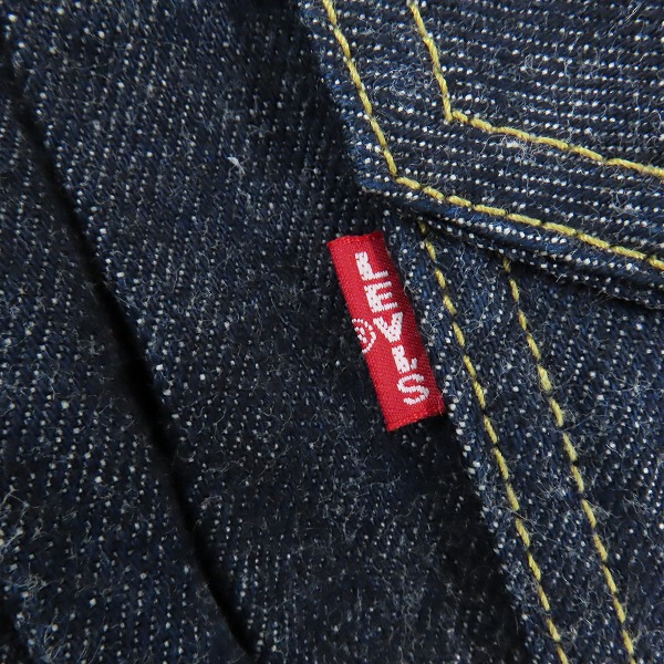 実際に弊社で買取させて頂いたLEVIS/リーバイス 507 日本製 復刻 2ndモデル デニムジャケット 71507-XX/42の画像 5枚目