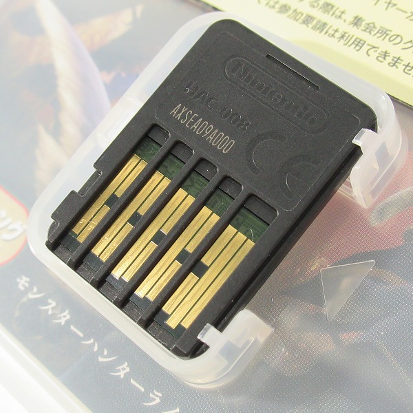 実際に弊社で買取させて頂いたNintendo Switch/ニンテンドー スイッチ ソフト カプコン モンスターハンターライズ/ダブルクロス 2点セット/モンハンの画像 4枚目