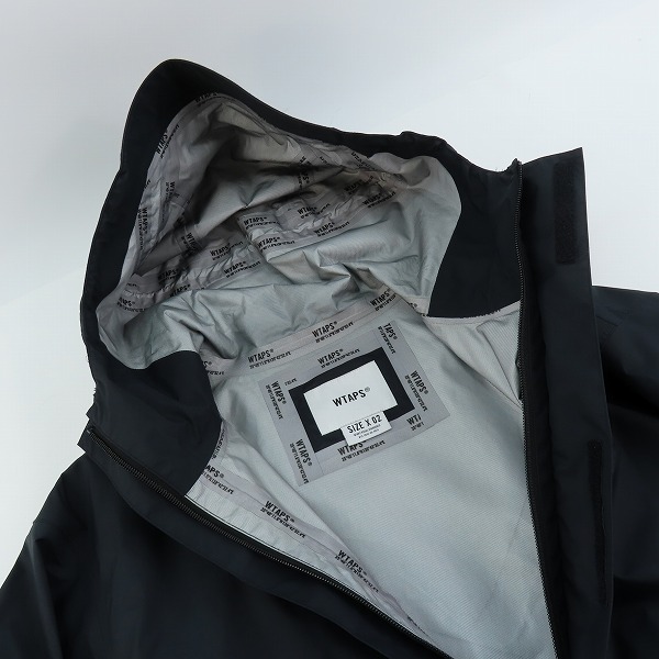 実際に弊社で買取させて頂いたWTAPS/ダブルタップス 22SS ナイロン タフタ 3レイヤー ジャケット 221BRDT-JKM02/2の画像 5枚目