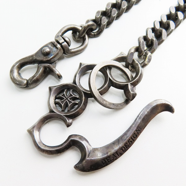 実際に弊社で買取させて頂いたDEAL DESIGN/ディールデザイン ブレードジャックウォレットチェーン