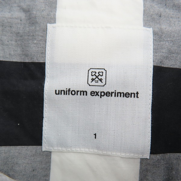 実際に弊社で買取させて頂いたuniform experiment/ユニフォームエクスペリメント BAGGY SHIRT/バギーシャツ UE-230040/1の画像 2枚目