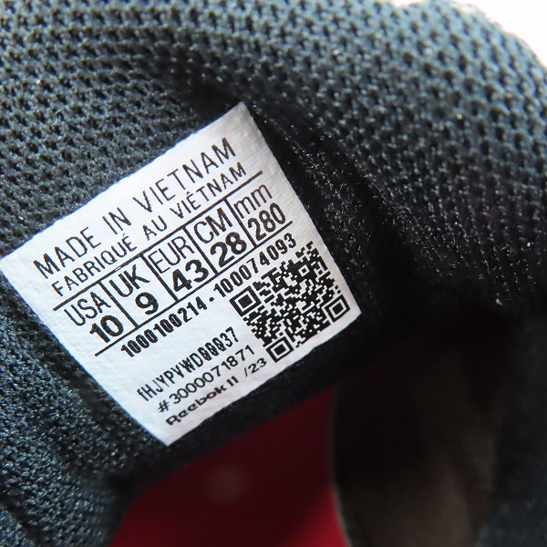 実際に弊社で買取させて頂いた【未使用】Reebok/リーボック PREMIER ROAD PLUS VI/プレミア ロード プラス VI スニーカー/シューズ 100074093/28の画像 5枚目