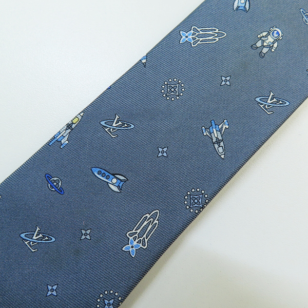 実際に弊社で買取させて頂いたLOUIS VUITTON/ルイヴィトン ネクタイ MR0198の画像 7枚目