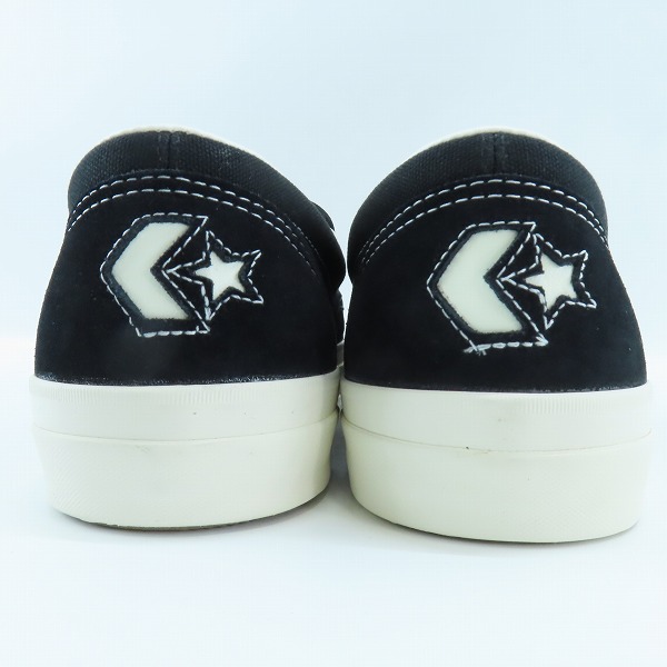 実際に弊社で買取させて頂いたCONVERSE/コンバース SKATEBOADING CS SLIP-ON SK/シェブロンスター スリッポン スケート 1SC654/28の画像 1枚目