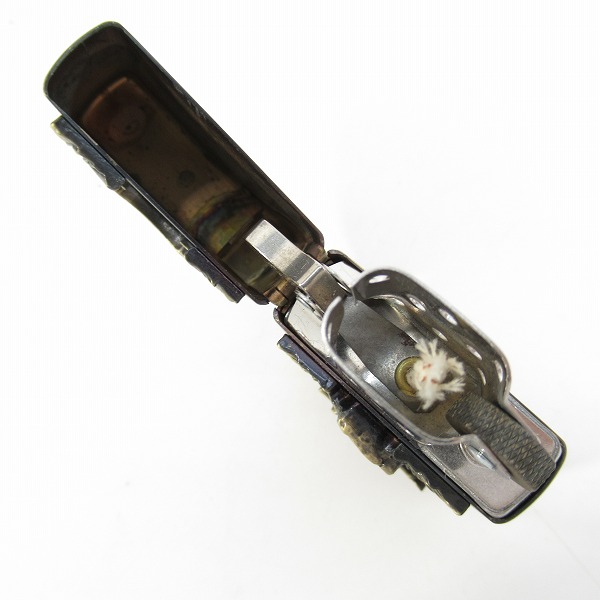 実際に弊社で買取させて頂いたZIPPO/ジッポー HARLEY DAVIDSON/ハーレーダビッドソン センターイーグル 古美仕上げ 1995年製の画像 4枚目