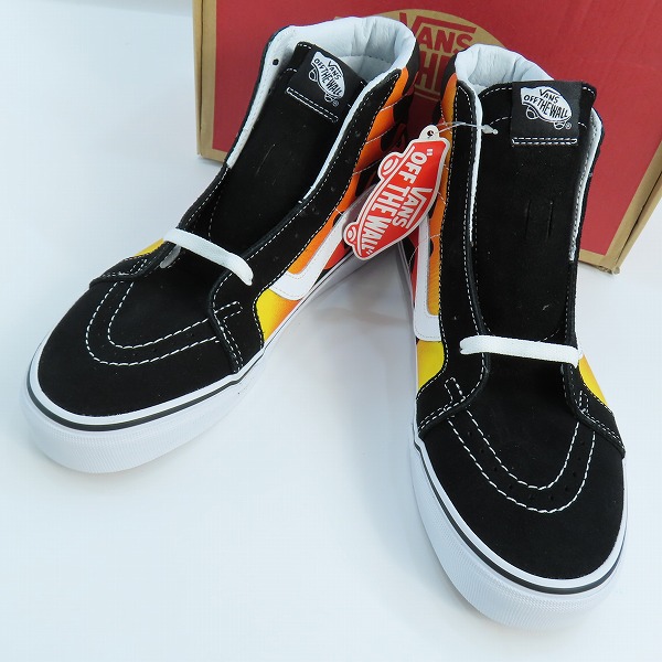 実際に弊社で買取させて頂いたVANS/バンズ SK8-HI REISSUE/スケート ハイ リイシュー フレームファイヤー ハイカットスニーカー VN0A2XSBPHN/721356/26.5