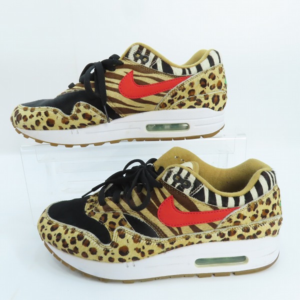 実際に弊社で買取させて頂いたNIKE×ATMOS/ナイキ×アトモス AIR MAX 1 DLX ANIMAL PACK 2.0 エアマックス1 アニマルパック AQ0928-700/26の画像 3枚目