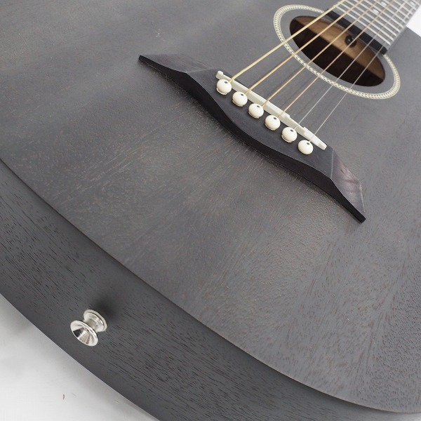 実際に弊社で買取させて頂いた★S.Yairi/ヤイリ Compact Acoustic Series YM-02/BLK ミニアコースティックギター/アコギ ソフトケース付の画像 6枚目