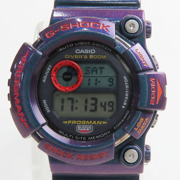 実際に弊社で買取させて頂いたG-SHOCK/Gショック FROGMAN フロッグマン 毒蛙 マジョーラカラー 腕時計 GW-201-6JF